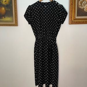 Vintage the dress express polkadot dress